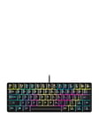 Stealth Led Light Up Mini Gaming Keyboard - Black