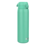 Ion8 Gourde Isotherme 1 Litre, 920 ml, Anti-Fuite, Facile à Ouvrir, Verrouillage Sécurisé, Lavable au Lave-Vaisselle, Acier Inoxydable, Isolation Sous Vide, Pour le Sport et le Yoga, Bleu Sarcelle