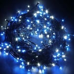 Christmas Garden String Lights Blue/White Lighting Outdoor Home Tree Lighting