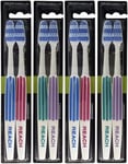 REACH Essential Care Interdental Medium Toothbrush, Duo Pack x 4, Full Head Hard