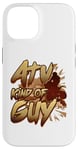 Coque pour iPhone 14 VTT tout-terrain genre de gars amusant 4x4 tout-terrain