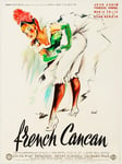 FILM FRENCH CANCAN Rosh - POSTER HQ 45x60cm d'une AFFICHE CINéMA