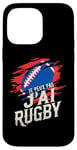 Coque pour iPhone 14 Pro Max Rugby Joueur De Rugby Rugbyman Humour Rugby