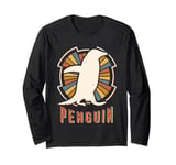 Penguin Whisperer Vintage Classic Retro Animal Love Long Sleeve T-Shirt