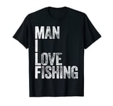 MILF Man I Love Fishing T-Shirt Fisherman Gift Shirt T-Shirt