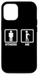 Coque pour iPhone 12/12 Pro Stickfigures de la clarinette Enthousiaste de la clarinette