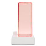 Automatic Cotton Pad Holder Pink Transparent Appearance Easy Take PC Automat HEN