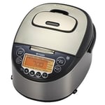 TIGER JKT-F10W-SK IH Jar Rice Cooker 5.5 Cup Tourist Model Silver Black 220-230V