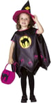 Child Girl's Little Kitty Cat Witch Fancy Dress Costume - Age 3-4