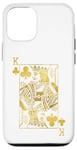 Coque pour iPhone 12/12 Pro Lucky Poker Cards Knight King of Clubs Game Casino