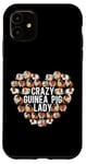 iPhone 11 Guinea Pig Heart Crazy Guinea Pig Lady Case