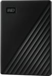 WD My Passport 1TB hard drive (black, micro-USB B 3.2 Gen 1)