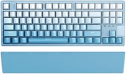 Reposes poignets Pour 75% Compact TKL sans Fil Rétroéclairé LED Mecanique PC Gamer Clavier AZERTY Wrist Rest matériel de coton de mémoire Soft Ergonomique Durable Waterproof Gaming Office Accessiores