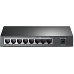 TP-Link - 8 Ports Gigabit PoE Netværks Switch - 10/100/1000 Mbps