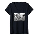 Womens John Cleese & Michael Palin Monty Python's Flying Circus V-Neck T-Shirt