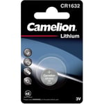 Pile CR1632 Camelion Bouton Lithium 3V