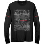 System of A Down T Shirt Eye Collage Official Mens Black Long Sleeve Unisex XXL