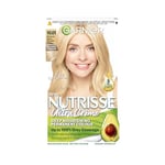 Garnier Nutrisse Permanent Hair Dye, Natural-looking, hair colour result, For All Hair Types, 10.01 Natural Baby Blonde