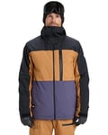 Quiksilver Veste de Snow Sycamore Block 20K Jacket Marron XXL