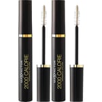 Max Factor 2000 Calorie Mascara Duo Black, Black