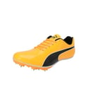 PUMA Mixte Evospeed Sprint 14.5 Track and Field Shoe, Sun Stream Black White, 47 EU