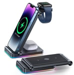 3 en 1 Wireless Charging Station Joyroom JR-WQN01 (Noir)