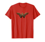 Batman v Superman Wonder Woman Gold Logo T-Shirt