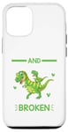 iPhone 12/12 Pro Grandma And Grandson A Bond That Can't Be Broken Dinosaurs Case