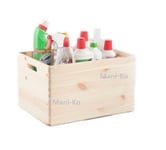 Wooden Box Large Size Storage Tool Toy Craft Decor Plain Wood Boxes Chest Jar