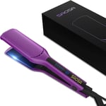 SAOSA Hair Straighteners for Women, Ceramic Wide Plate Hair Straighteners for 5