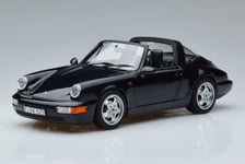 187340 Porsche 911 964 Carrera 4 Targa Blue Norev 1/18