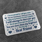 Valentines Gift For Boyfriend Wallet Card Insert Anniversary Gift For Him Love