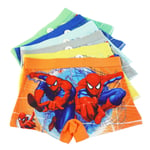 6st Kids Spiderman kalsonger Pojkar Boxer Hero kalsonger S3- 6pcs M (3-4years old)