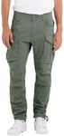 REPLAY Men's M9873A Joe Comfort Cotton Twill Pants, 703 Aviator Green, 3430