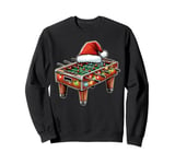 Foosball Player Christmas Hat Xmas Sweatshirt