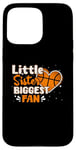 Coque pour iPhone 15 Pro Max Funny Little Sister - Grande fan de basket-ball pour filles