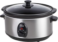 ARTECH Stainless Steel Slow Cooker with 3 Heat Settings - 3.5 Litres, 200W,...