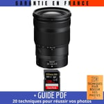 Nikon Z 24-120mm F4 S + 1 SanDisk 128GB Extreme PRO UHS-II SDXC 300 MB/s + Guide PDF '20 TECHNIQUES POUR RÉUSSIR VOS PHOTOS