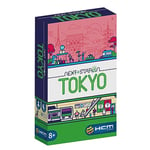 HCM Kinzel- métropolitaine Next Station Successeur nominé | Jeu Flip & Write-Nouvelles Lignes de métro pour Le Tourisme de Tokyo | Compétence et stratégie | Allemand | 55214, Multicolore