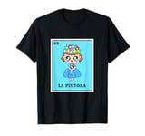 Funny Mexican Bingo Game El Pintora T-Shirt