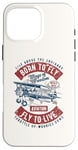 iPhone 16 Pro Max Wings of Freedom Retro Vintage Aviation Airplane Design Case