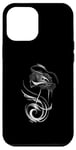 Coque pour iPhone 15 Pro Max Belle rose noire