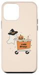 Coque pour iPhone 12 mini Code Orange - Fantôme d'Halloween amusant et mignon