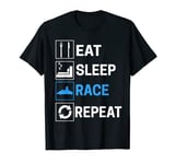 Gokart gift for racers karting track, racing kart karting T-Shirt