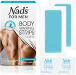 Nad's For Men Ready to Use Body Wax Strips, Wax Strips Men, Mens Hair Removal, &