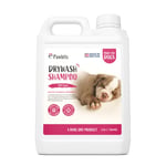 Pawbits Drywash Shampoo for Dogs - Puppy Friendly 3-in-1 Dry Shampoo to Clean, Condition & Detangle – No Water Required (Soft Linen - 2.5L)