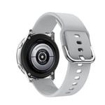 (22mm Harmaa hopea)Alkuperäinen ranneke Samsung Galaxy Watch Active 2 40mm 44mm silikoni urheiluranneke vaihtoranneke 20mm kellon ranneke - kellon rannekkeet