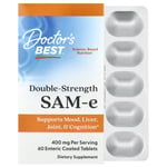 Doctor's Best SAM-e 400mg 60 Enteric Coated Tablets, Mood, Joint & Liver Support