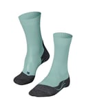 FALKE Women's TK2 Explore Cool W SO Lyocell Functional Yarn Thick Anti-Blister 1 Pair Hiking Socks, Green (Mint 7630), 4-5