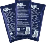 Koolpak Deluxe Reusable Hot/Cold Gel Packs - x3 Triple Pack